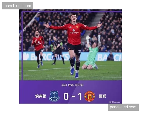 曼联客场1-0埃弗顿，谢什科替补建功助红魔重返欧冠区